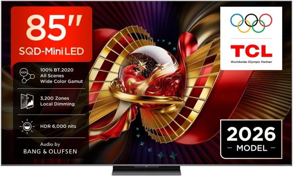 TV TCL 85C8L 4K QD-Mini LED