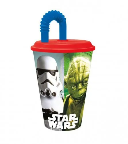 Čaša sa slamkom STAR WARS 59730