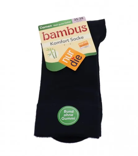 Čarape ženske bambus crna 35-38 496827