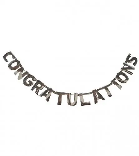 Baner slova CONGRATULATIONS 2M 5797