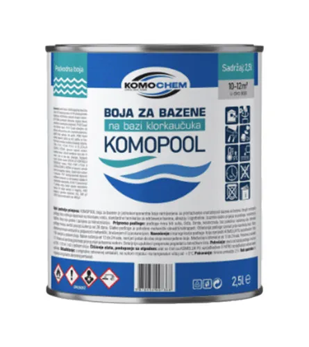 Boja za bazen KOMOPOOL 2,5k KOMOCHEM 7368