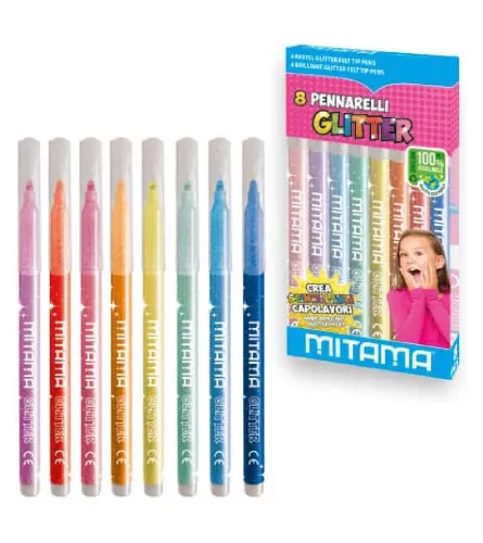 Flomasteri sa gliterom 8/1 62509
