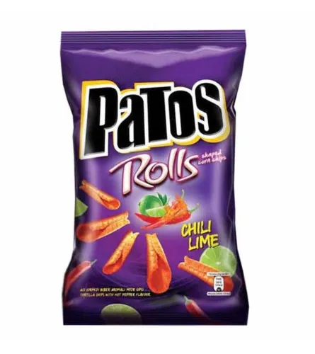 Čips Rolls Chili Lime 100g