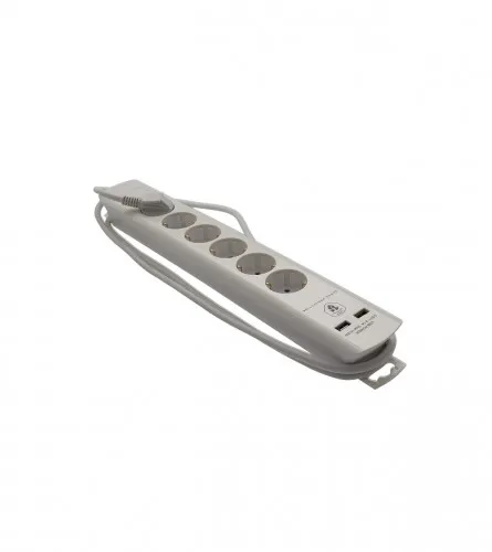 Kabal produžni sa prekidačem 3x1,5mm 2xUSB GES-161