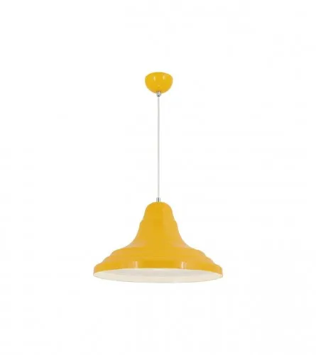 Luster E27 60W Steel 2111 Žuti