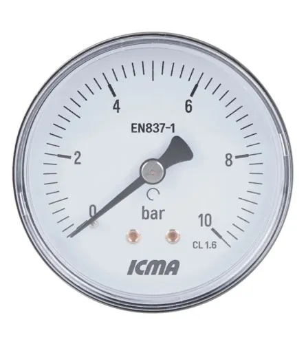 Manometar 1/4" 63mm 0-10 bara 243