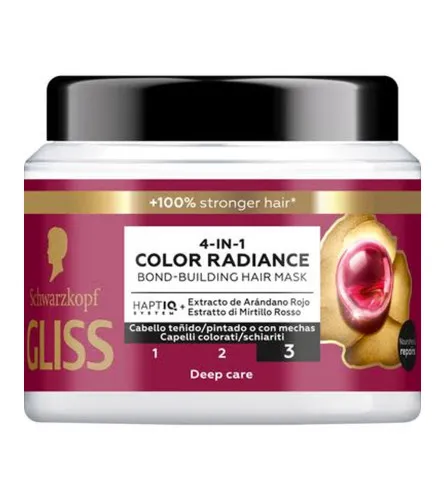 Maska za kosu 4u1 Color 400ml GLISS