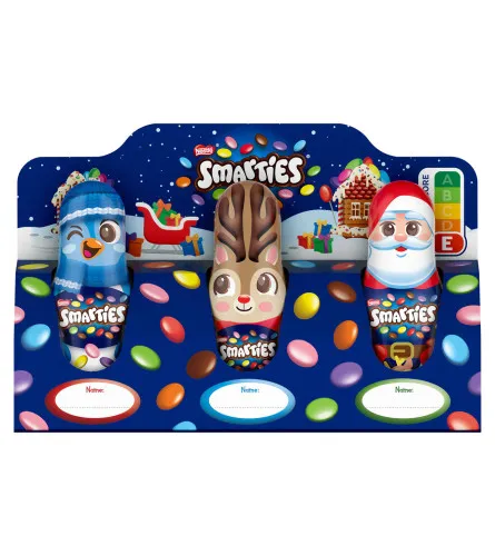 Čokoladice mliječne mini mix 3x18,7g
