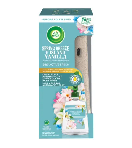 Osvježivač prostora automatski + refill VANILLA 228ml