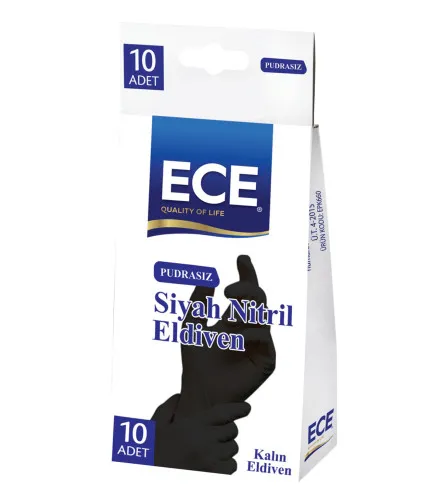 Rukavice nitrilne 10/1 S ETZ467 crne