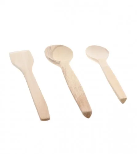 Set kašike sa špartlom drvene 3/1 008538