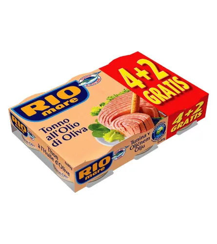 Tuna u maslinovom ulju 4+2 gratis 80g
