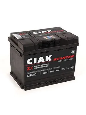 Akumulator CIAK Starter 12V242x175x175 D+ 65Ah