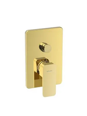 Baterija podžbukna+prebacivač komplet Loft Gold VALVEX