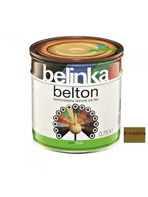 BELINKA Belton 06 oliva/maslina. 0,75 lit