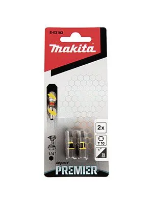 Bit T10x25mm torzijski 2 kom Premier E-03193 MAKITA
