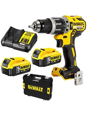 Bušilica aku.udar.18V 2x5Ah Brushless DCD795P2 DeWALT