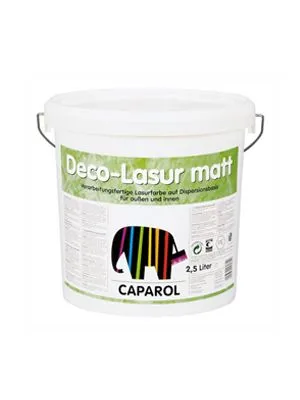 CAPAROL Deco-Lasur matt bez.za unutra 2,5 lit