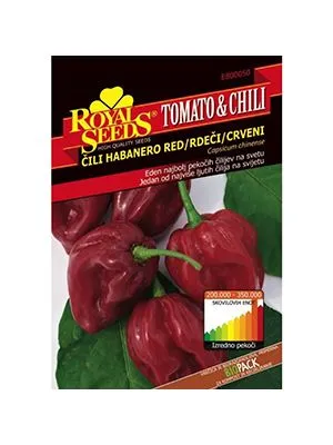 Chili Habanero crveni Royal Seeds