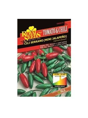 Chili Serrano/Jalapeno Royal Seeds