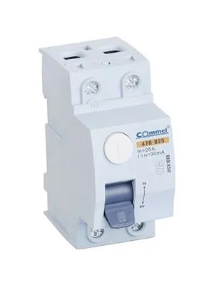 Commel sklopka FID 25A 2P 0,03A
