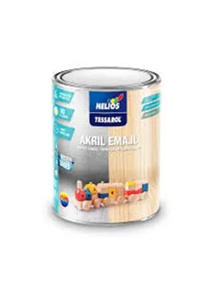 Emajl lak akril Tessarol bijeli  2,6 lit HELIOS
