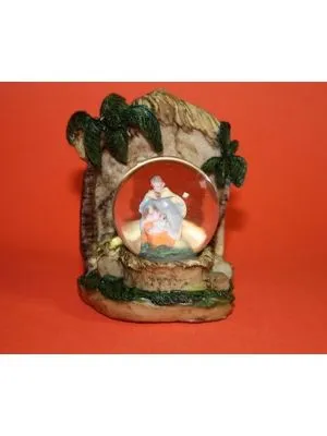 Figura jaslice u vodenoj kugli 9x7,5cm