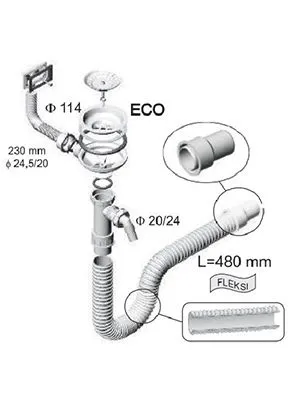 Jed F sifon PS (114 PP)-ECO