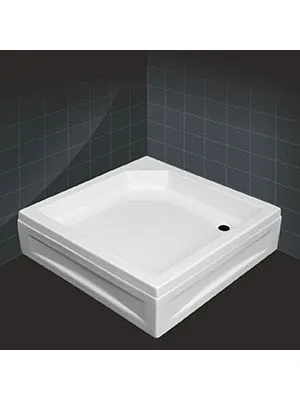 Kada tuš akril kvadratna LEO 80x80/O