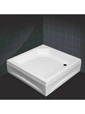 Kada tuš akril kvadratna LEO 90x90/O