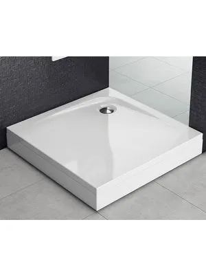 Kada tuš kvadratna Evelin Q 90x90/O akril KOLPA SAN