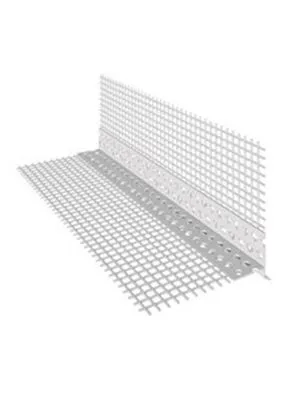 Lajsna pvc ugaona s mrežicom P 10x10cm l=2,5m SK