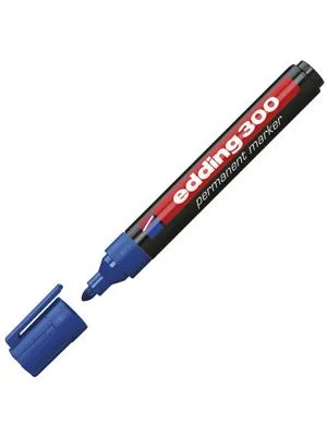 Marker permanentni Edding 300 plavi 1,5-3,0 mm vrh MAX
