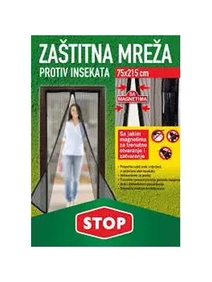 Mreža zaštitna protiv insekata sa magnetima 215x75