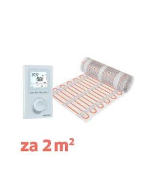 Mrežica el 150W/m2 2m2 podnog grijanja SOLEKA