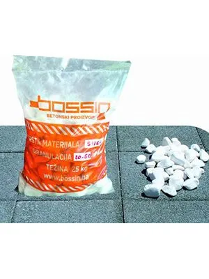 Oblutak dekorativni bijeli 16-64 mm 25kg  BOSSIN