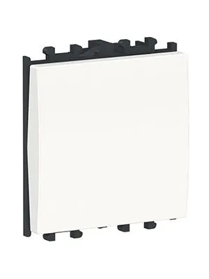 Prekidač 2M modularni bijeli EASY