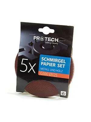 Protech Papir brusni set 5/1 G150 F125 PTC
