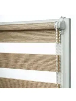 Roletna duo-rolo 100x150 svijetlo smeđa