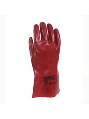 Rukavica PVC crvena 35 cm
