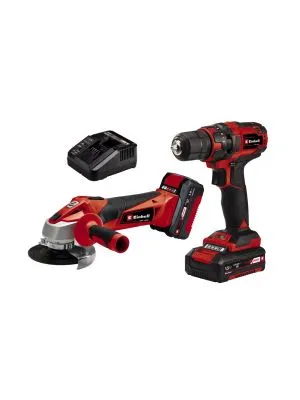 Set aku bušilica+ aku brusilica 18V TC-TK 18 Li EINHELL