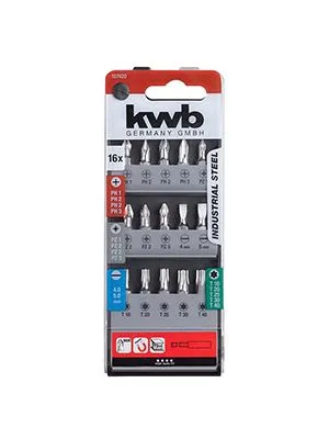 Set bitova nastavaka PH,PZ,TX 16/1 Industrial KWB
