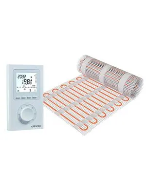 Set električni za podno grijanje 4m2+termostat ATLANTIC