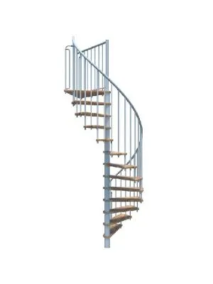Stepenice BERLIN d120cm v max 282cm SIVE BUKOVO GAZIŠTE