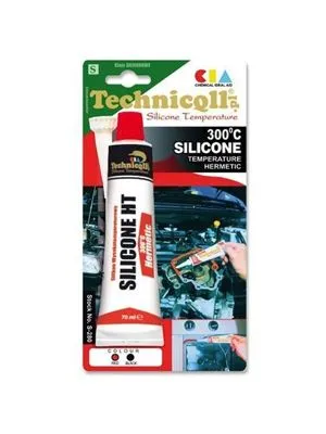 Technicqll silikon visokotemp.300C crveni 70ml