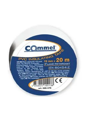 Traka izolir 19mmx20m žuto-zelena 365-675 Commel