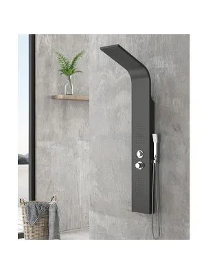 Tuš panel crni A7304B Nero KARAG