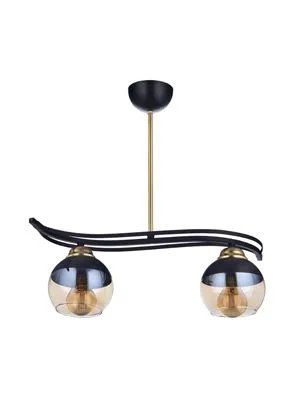 Visilica 2xE27 max 60W 50x55cm Crno/Bakar ARGON