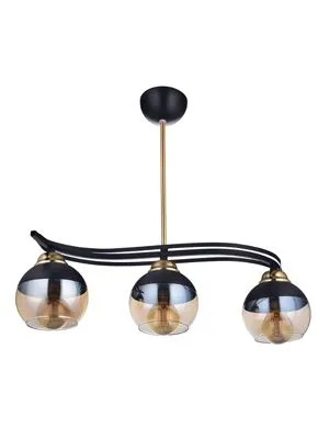 Visilica 3xE27 max 60W 55x55cm Crno/Bakar ARGON