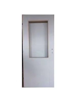 Vrata sobna 90x205 cm L kraft master,bijela, polustaklena